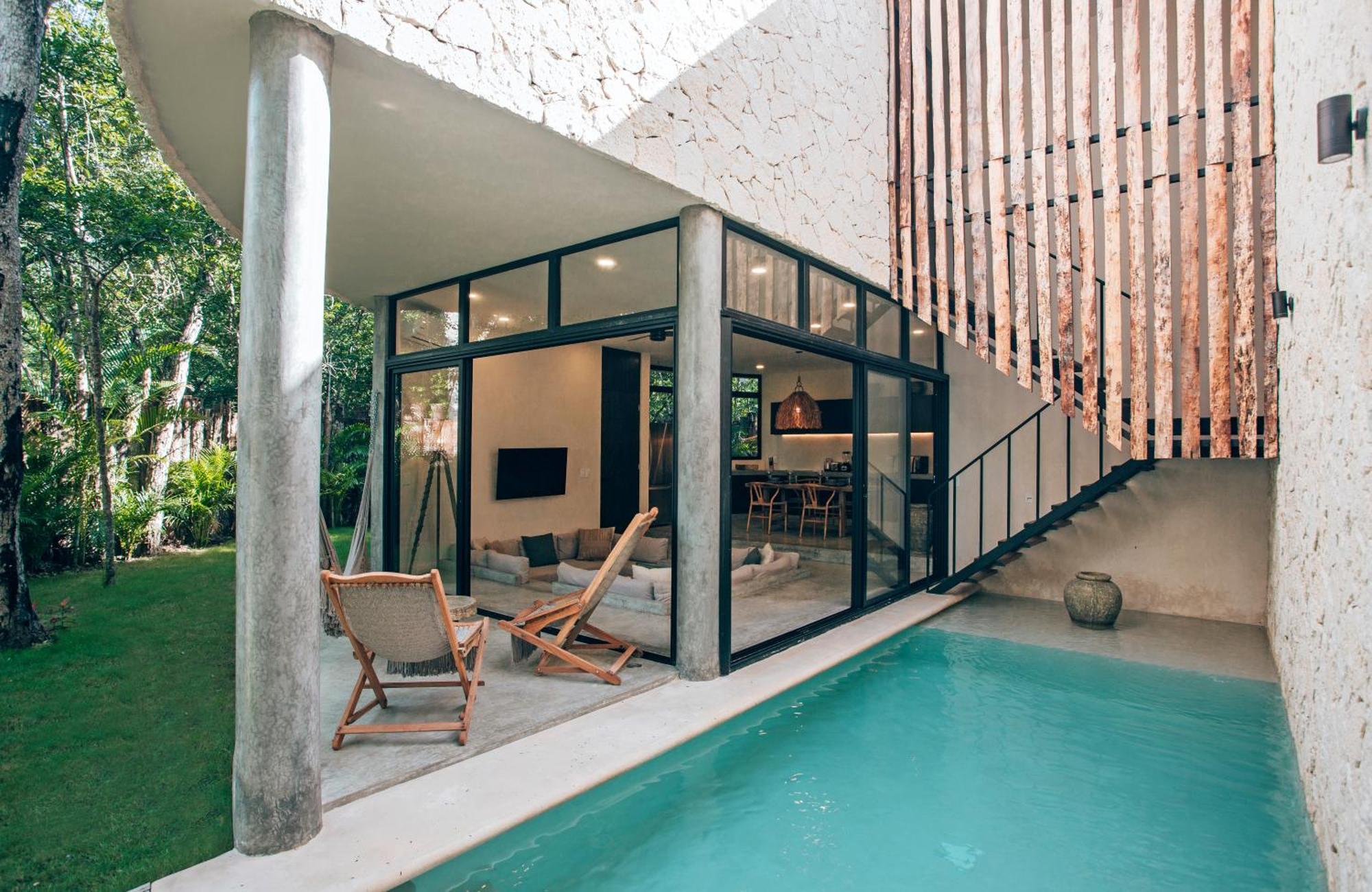 Luxury Jungle Villa-Pvt Pool -100Mbs- Concierge 8A Tulum Dış mekan fotoğraf